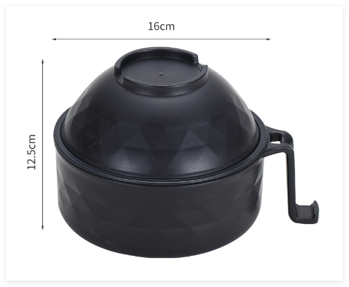 Ramen Bowl with Draining Lid – Microwave Safe