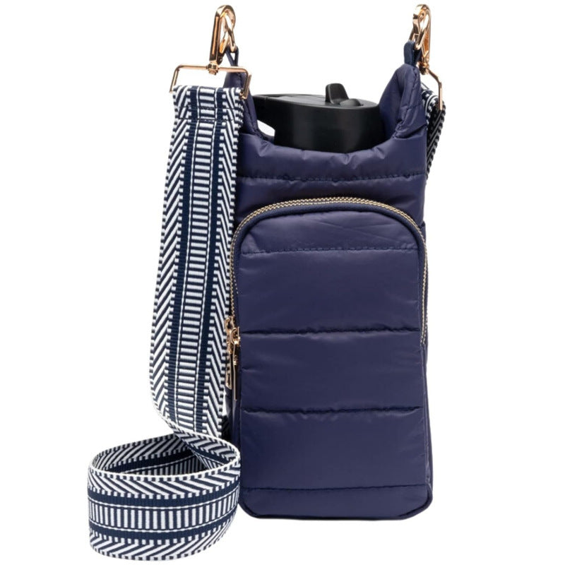 Insulated Bottle Cover with Shoulder Strap