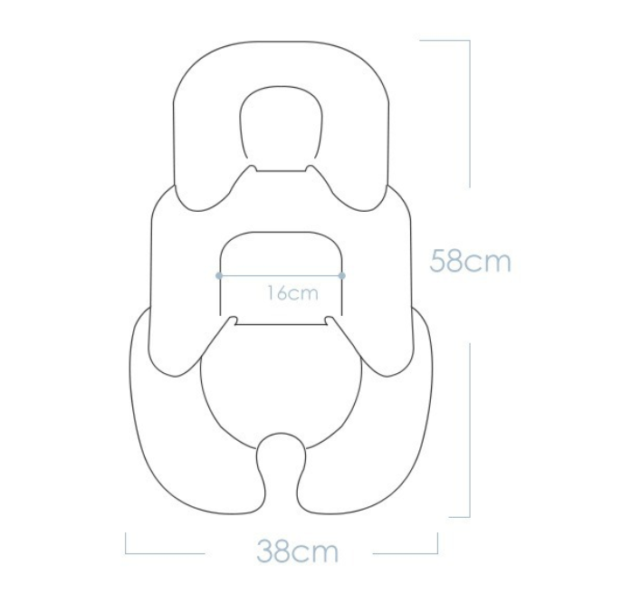 Newborn Stroller Cushion – Universal Fit Pad