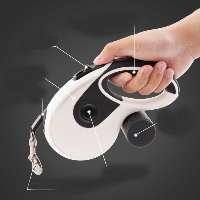 Retractable Dog Leash 5M with Storage Box