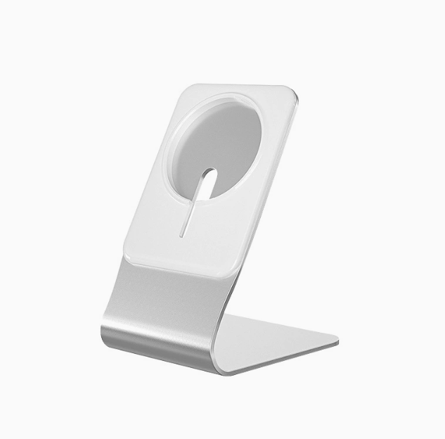 Wireless Charging Stand – Aluminum Desktop Phone Charger for iPhone & Android