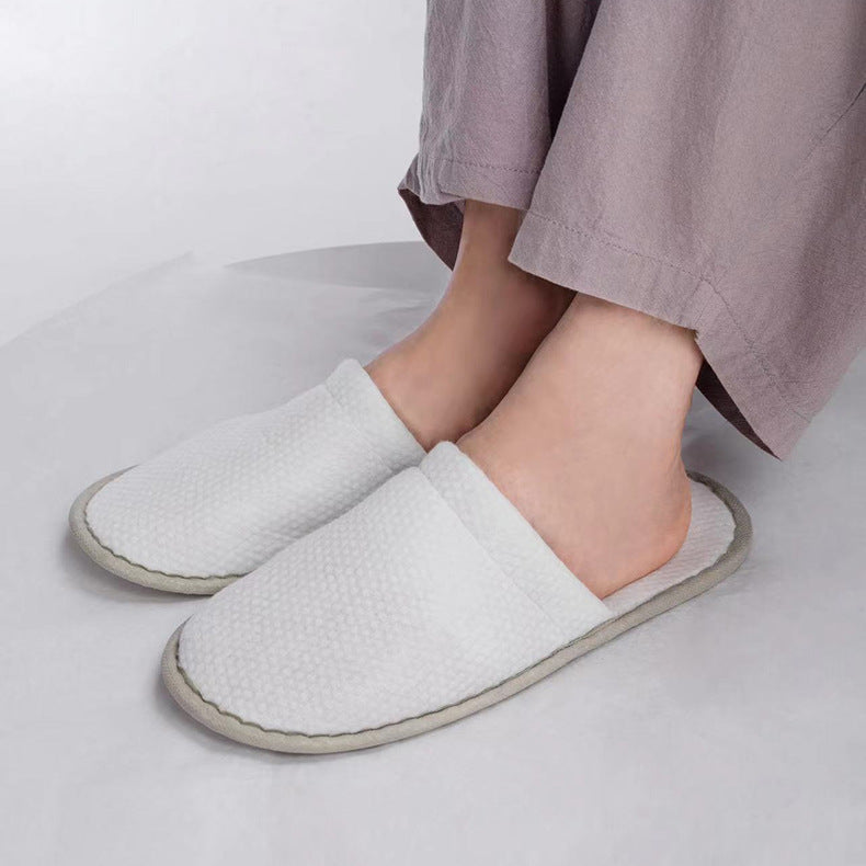 Disposable Pearl Cotton Slippers – Non-Slip, Lightweight