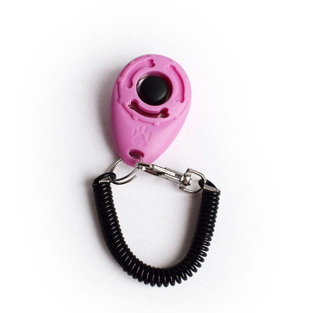 Dog Training Clicker – Adjustable Wrist Strap, 14 Colors