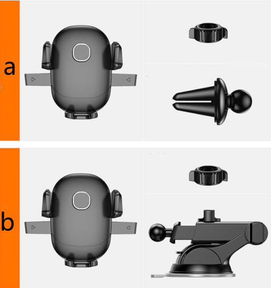 Car Phone Mount – Suction Cup, ABS, Universal Fit