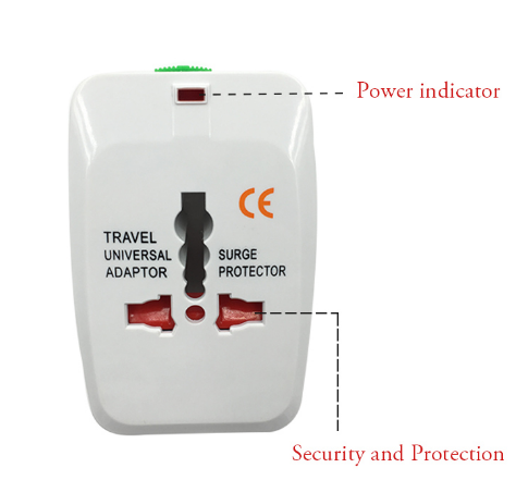 Universal Travel Adapter – Works in 150+ Countries, CE Certified