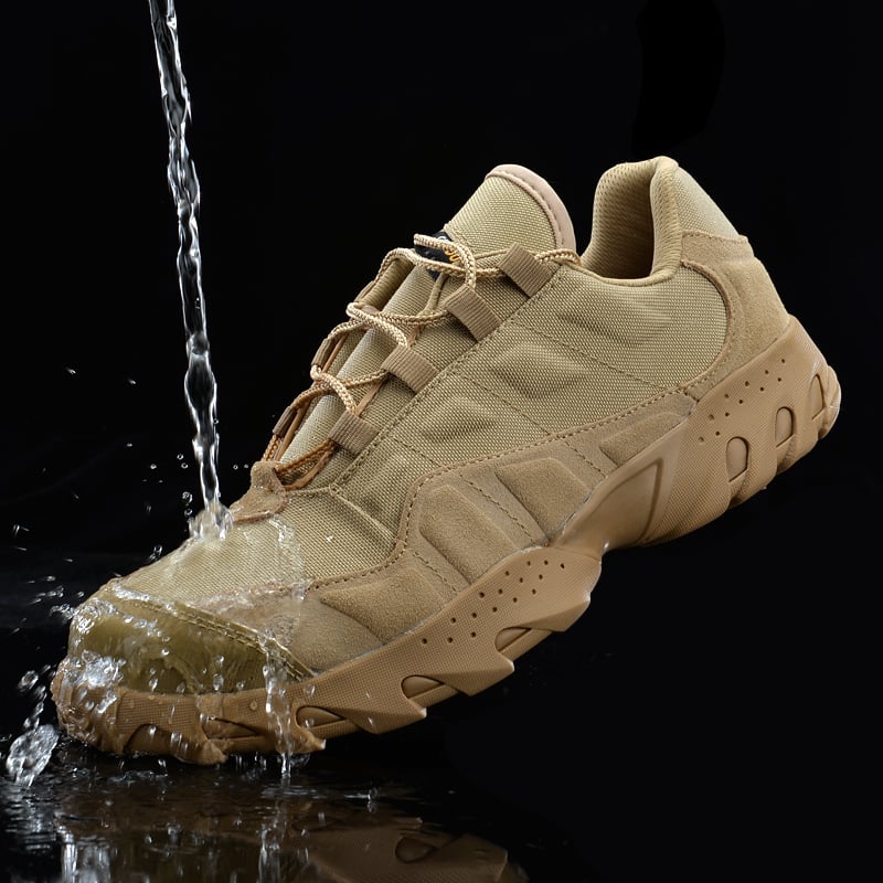 Tactical Hiking Boots for Men – Black & Sand