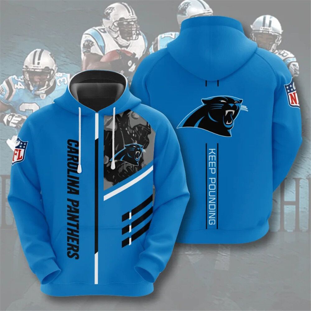 NFL 3D Digital Print Hoodie – Men's Loose Fit