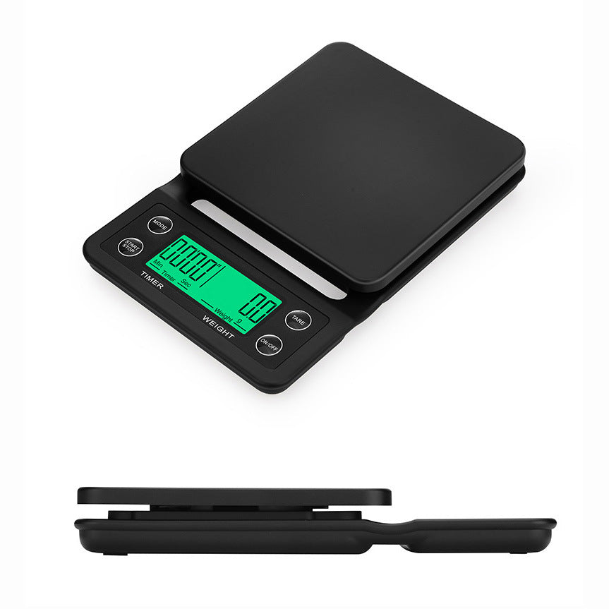 High Precision Kitchen Scale | 3kg & 5kg | 0.1g Accuracy | Timer | Baking & Coffee