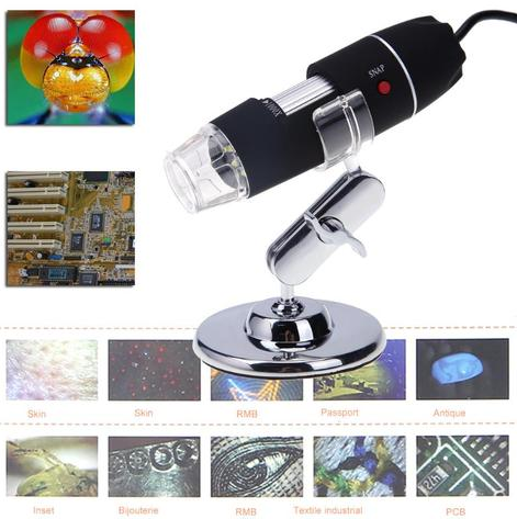 HD Digital Microscope 1000X – USB Electronic Magnifier