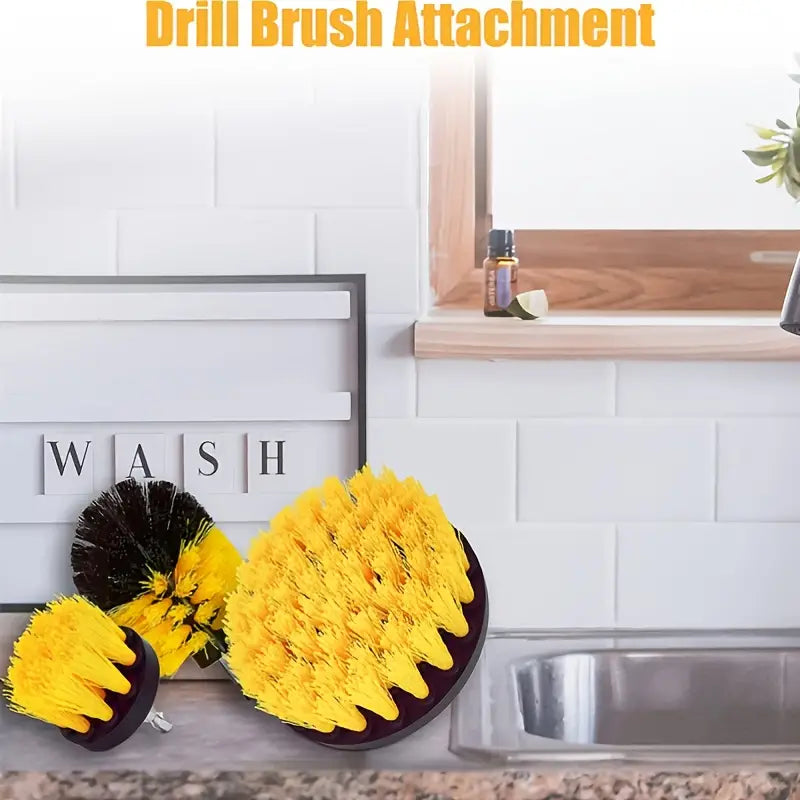 Electric Drill Brush Set – 1pc or 3pcs