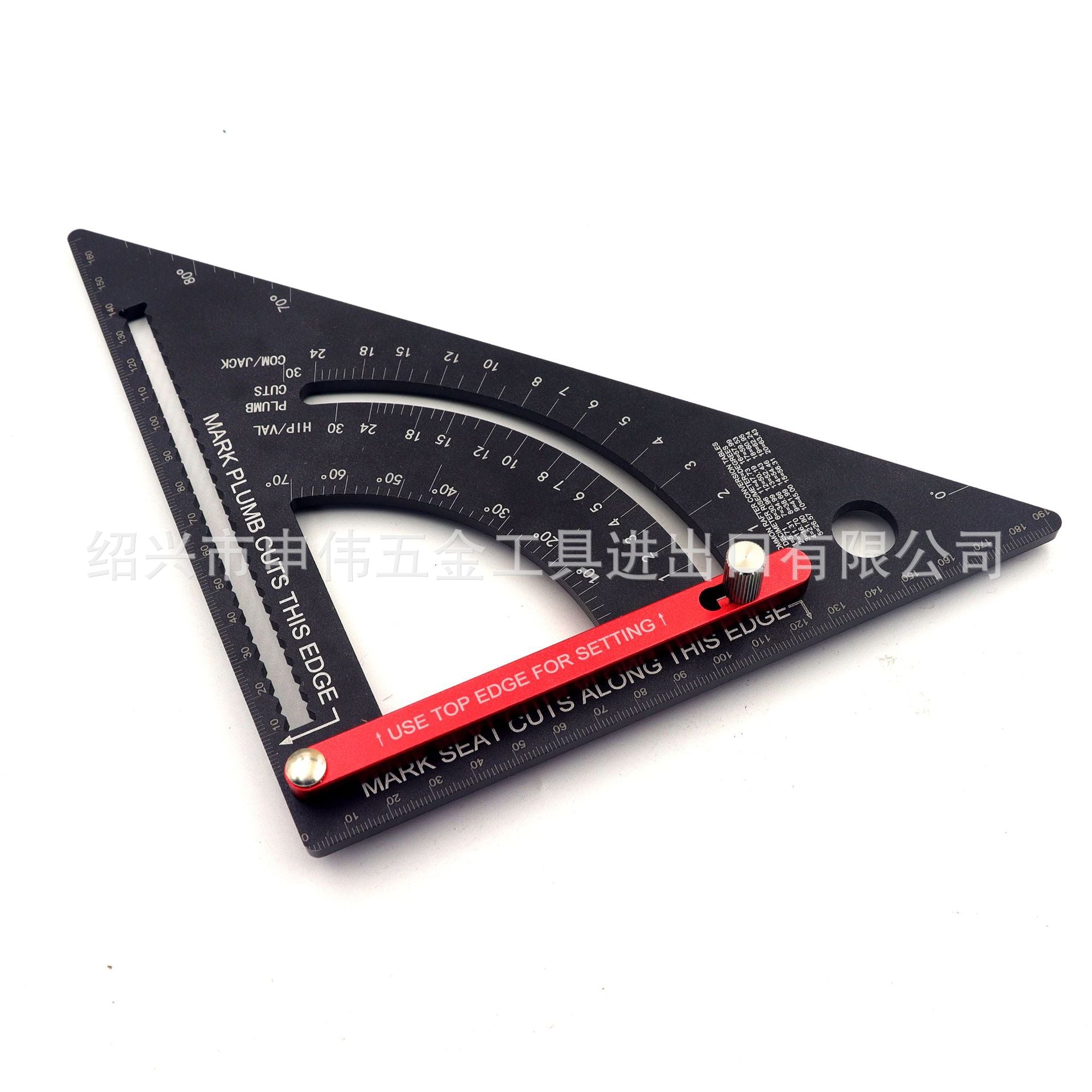 PrecisionCraft Aluminum Triangle Ruler