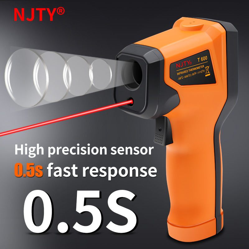 NJTY Precision Infrared Pyrometer -50 to 600°C