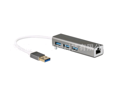 USB to Gigabit Ethernet Adapter – USB 3.0 Hub, 6 Colors