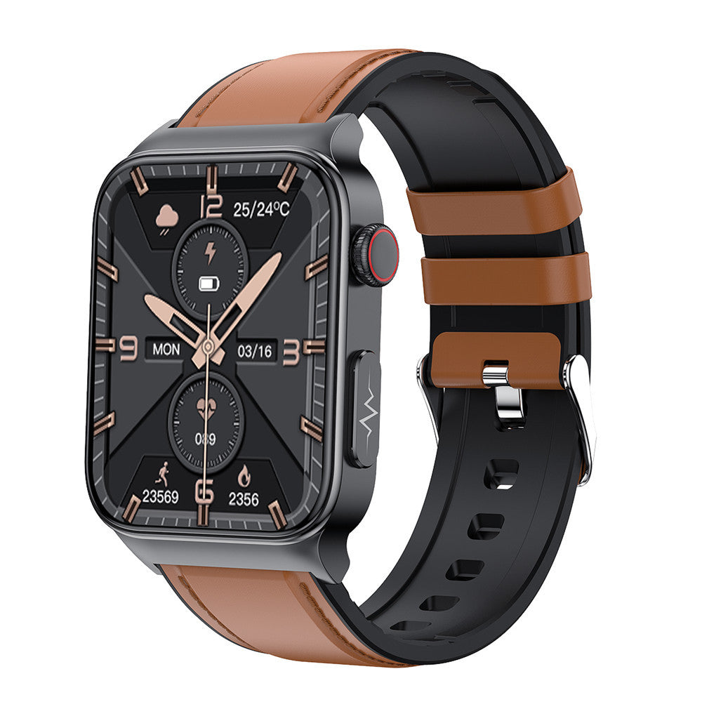 E500 Smart Watch – ECG, Blood Glucose & Heart Rate Monitor