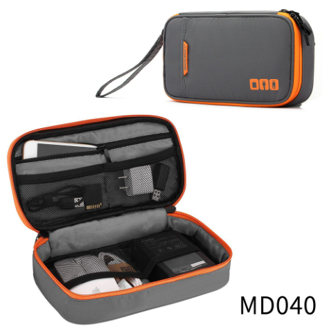 Travel Cable Organizer Bag – Waterproof Tech Pouch
