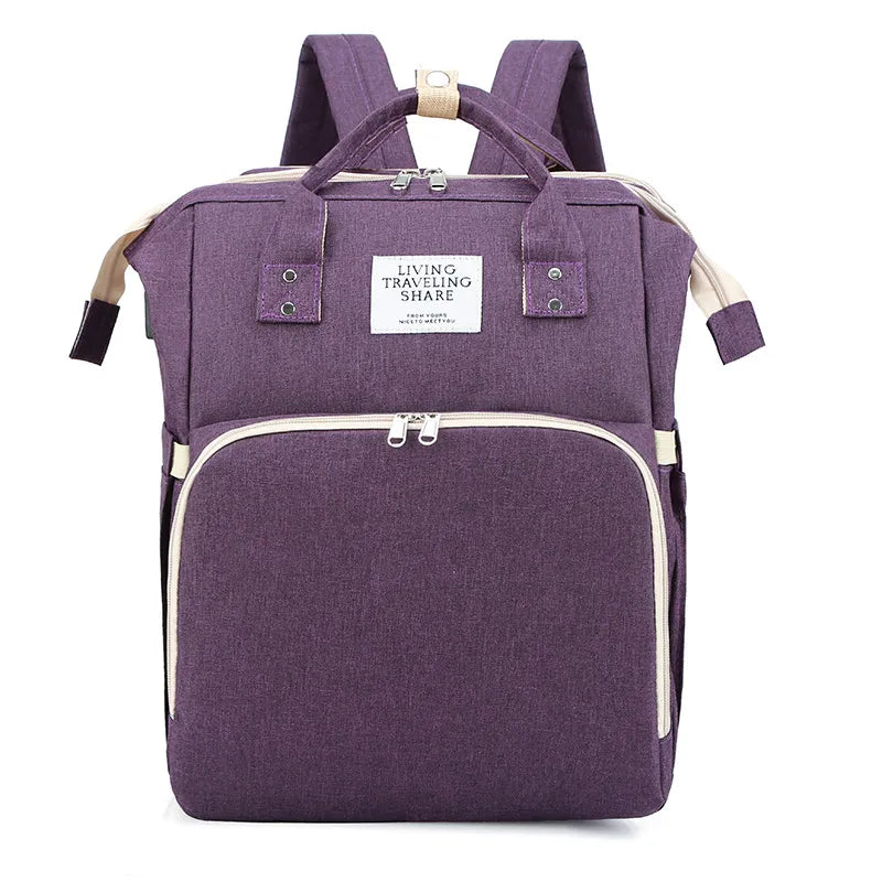 Large Capacity Mommy Bag | Waterproof Diaper Backpack