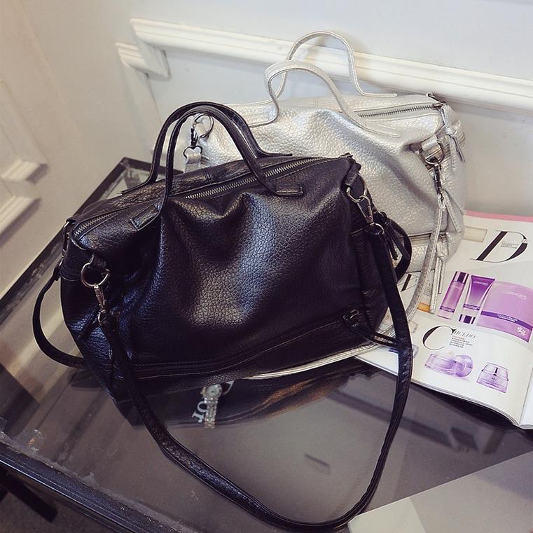 Women's Retro Crossbody Bag – Polyester, 3-Way Carry, 0.49kg