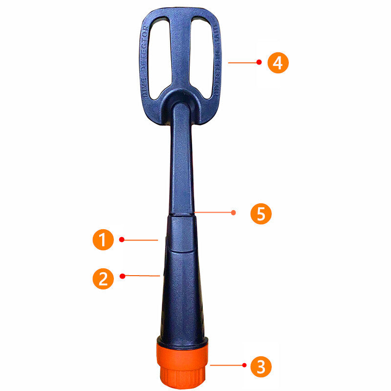 SHRXY Underwater Metal Detector | Waterproof 60m Dive Detector for Gold & Silver
