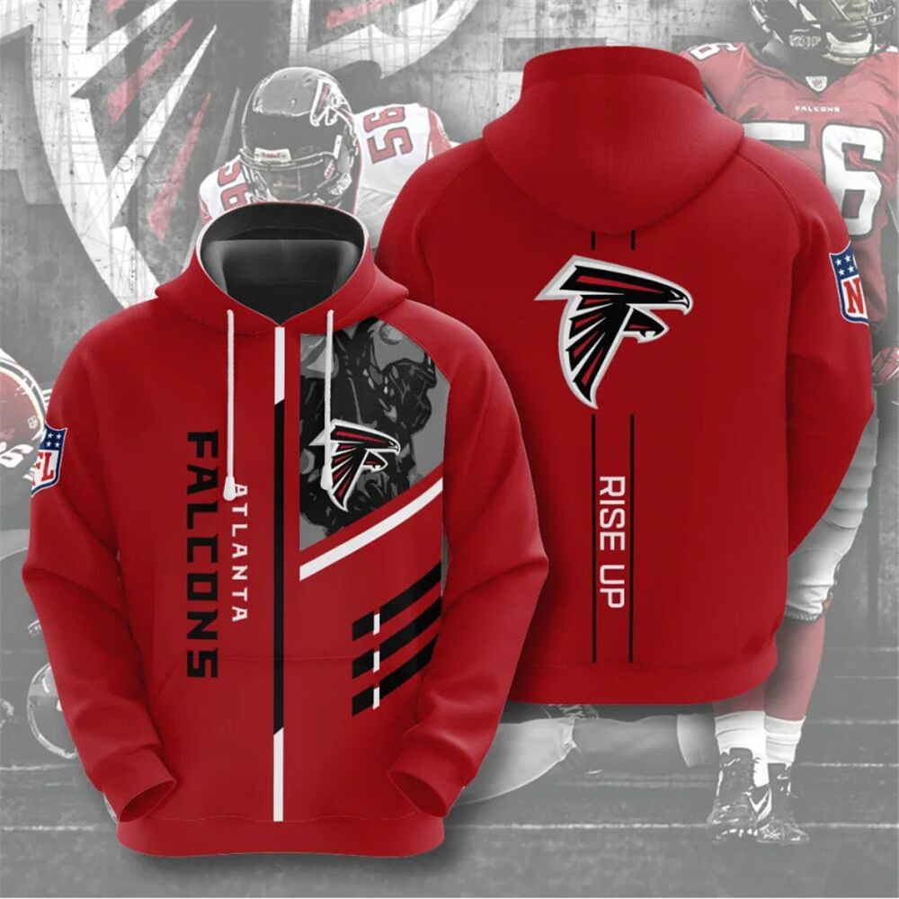 NFL 3D Digital Print Hoodie – Men's Loose Fit