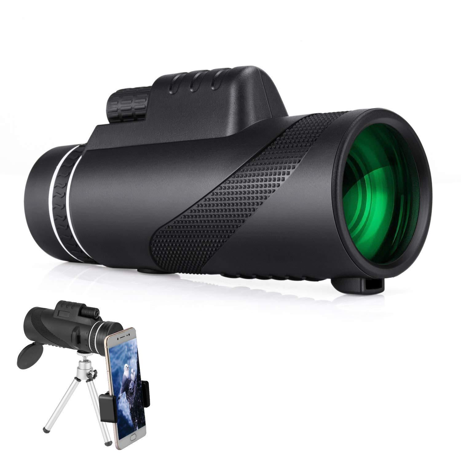 40X HD Telescope with Phone Mount