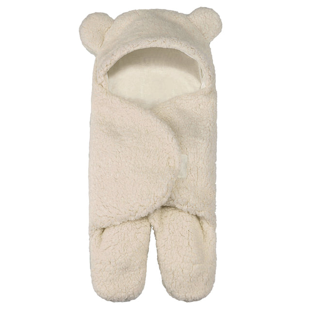 Ultra-Soft Fleece Baby Sleeping Bag – Newborn Swaddle