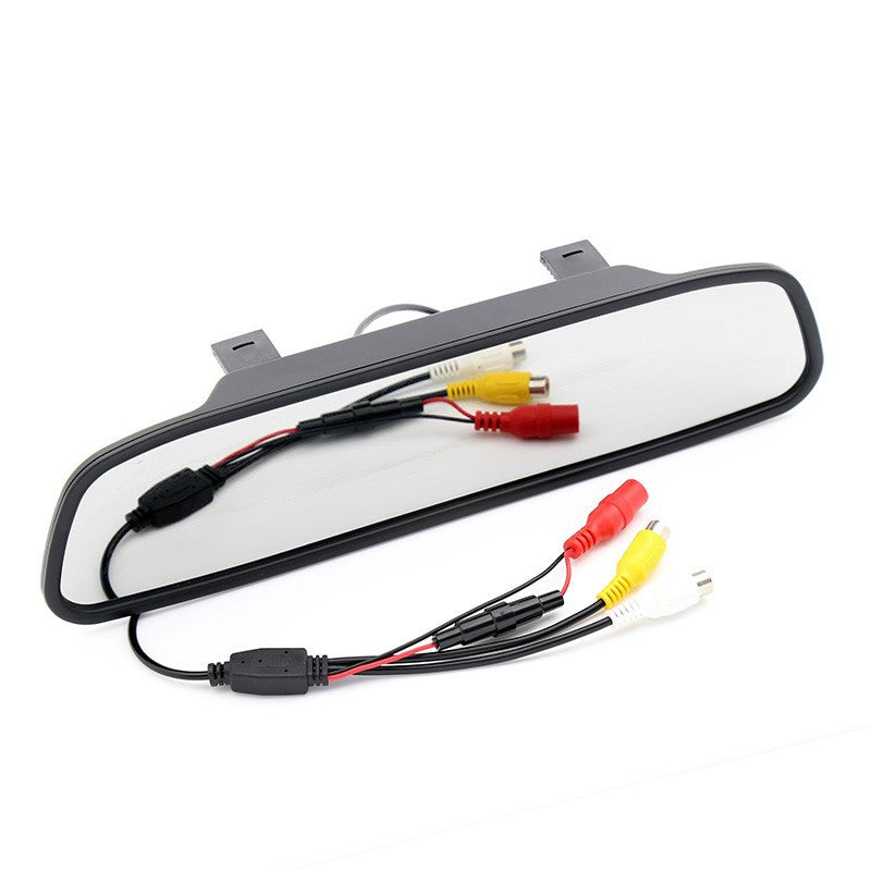 Car Rear View Mirror – 4.3" LCD with Backup Camera
