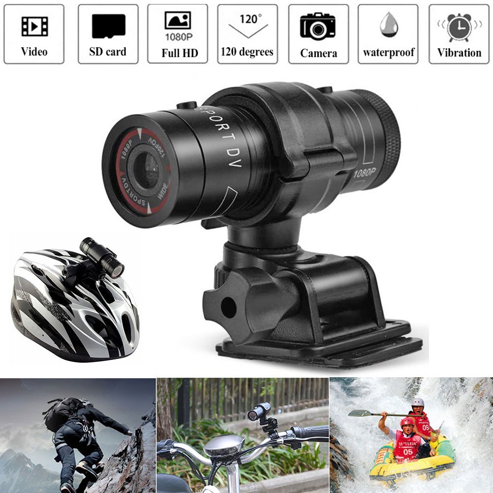 Sport DV Action Camera – 1080p Waterproof Bike Camera