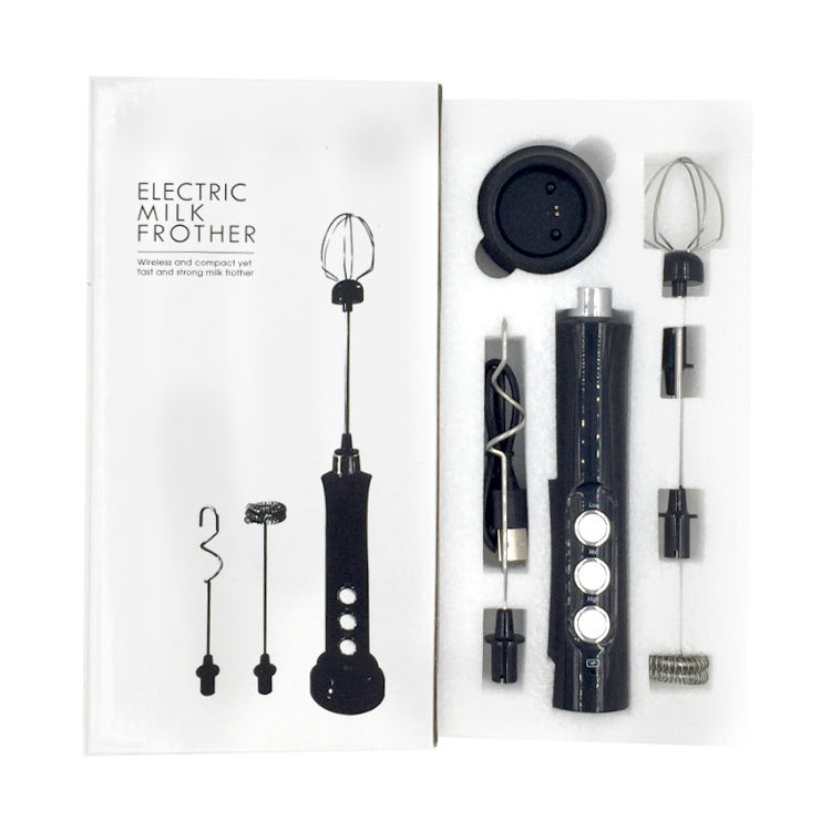 Tri-Function Kitchen Whisk, Mixer & Frother
