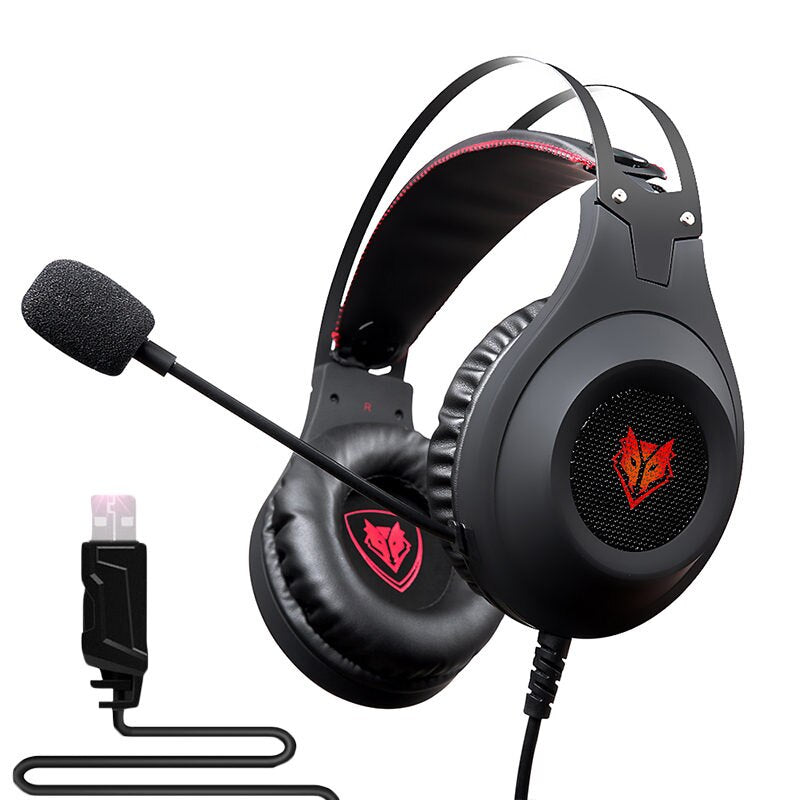 NUBWO N2 Gaming Headset – Wired, Noise-Canceling, PC & PS4