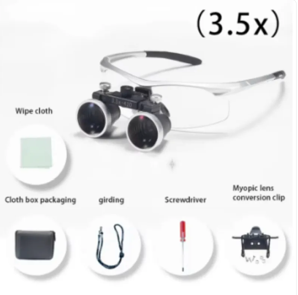 Dental Surgical Loupe – 2.5X & 3.5X Magnification