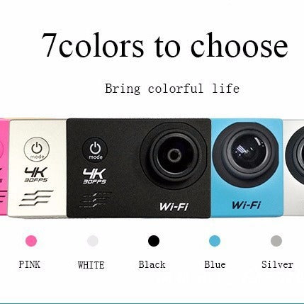 4K Action Camera SJ8000R – Waterproof 30m, 2.4G Remote, WiFi & Wide-Angle Lens