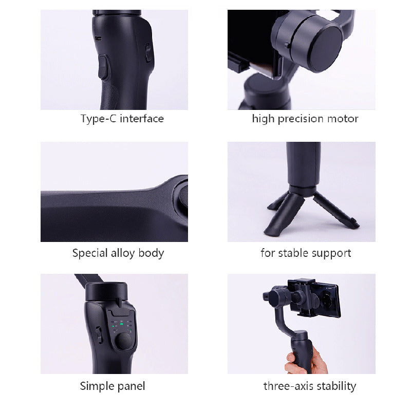 3-Axis Gimbal Stabilizer for Smartphones