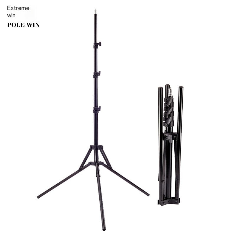 1.8m Portable Light Stand – Reverse Fold, Photography & Streaming