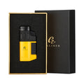 Windproof Butane Lighter – Plastic, Yellow & Black