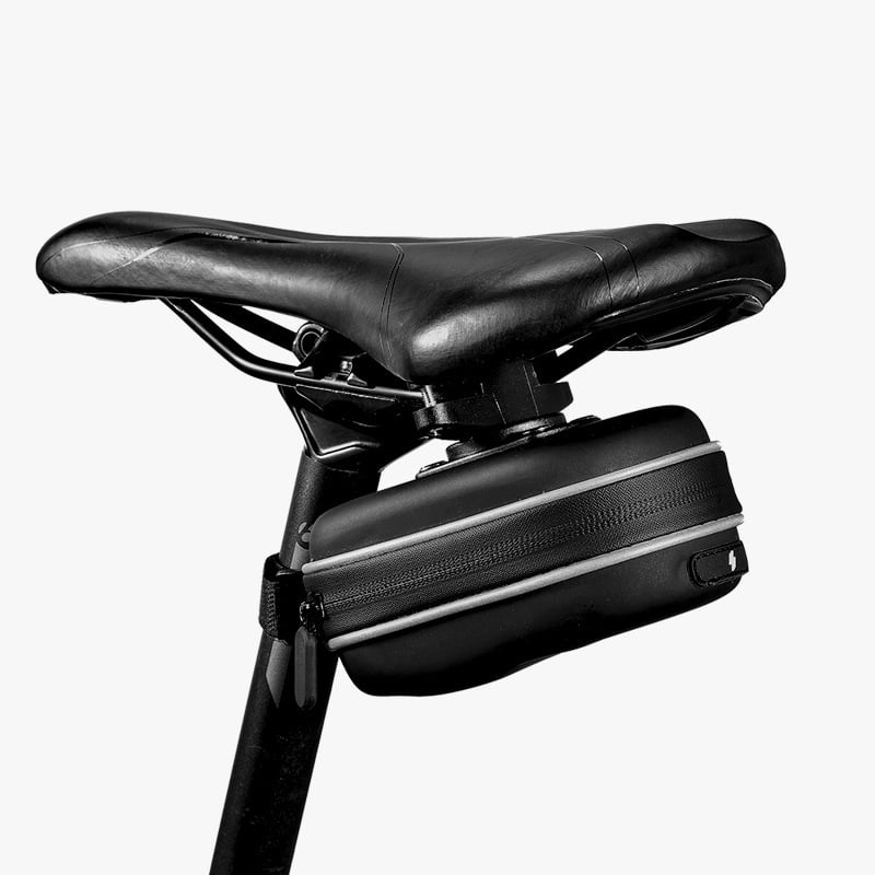 Bicycle Saddle Bag – 1L Nylon, Carabiner Clip