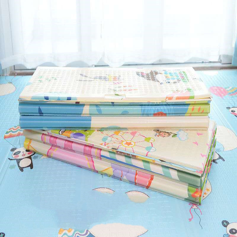 Folding Baby Crawling Mat – Thickened XPE Foam Play Mat