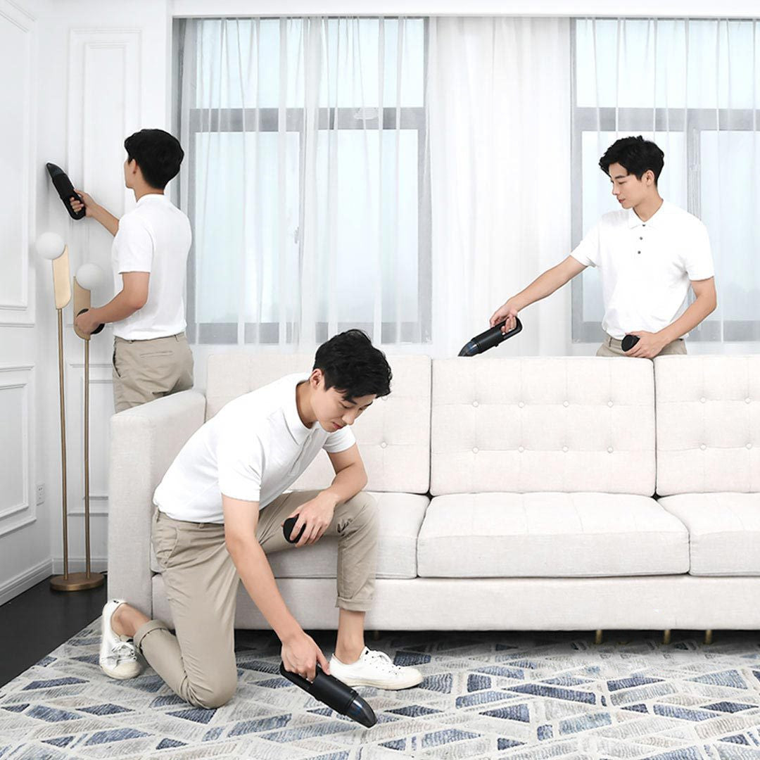Portable Car Vacuum Cleaner – 80W Wireless Handheld