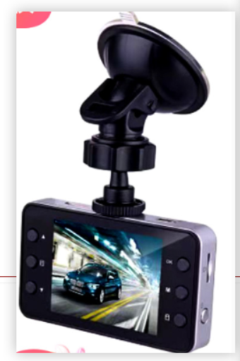 Hidden Dash Cam – 120° Wide Angle, 5MP