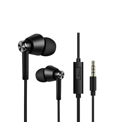 Wired In-Ear Headphones with Mic – 3.5mm, Bass Boost, Aluminum Alloy