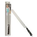 Martha Stewart Carverton 10" Hollow Edge Slicer Knife High Carbon Stainless Steel Kitchen Knives w/Black Triple Riveted Handle