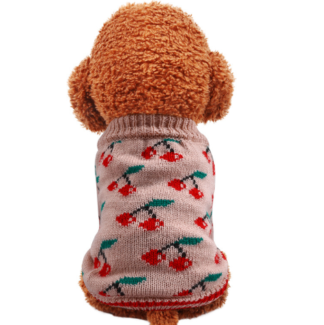 Autumn Winter Sweater for Pets: Dogs and Cats