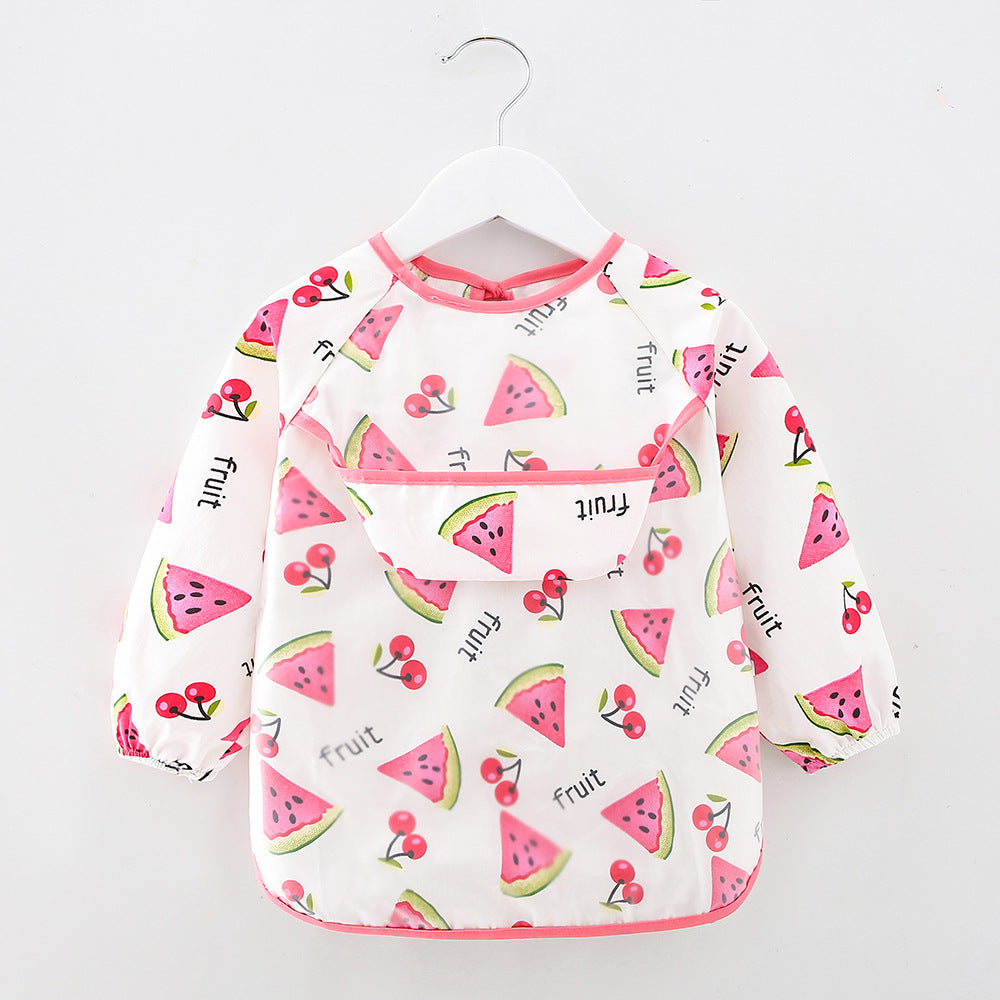 Long Sleeve Baby Bib – Waterproof Feeding Apron