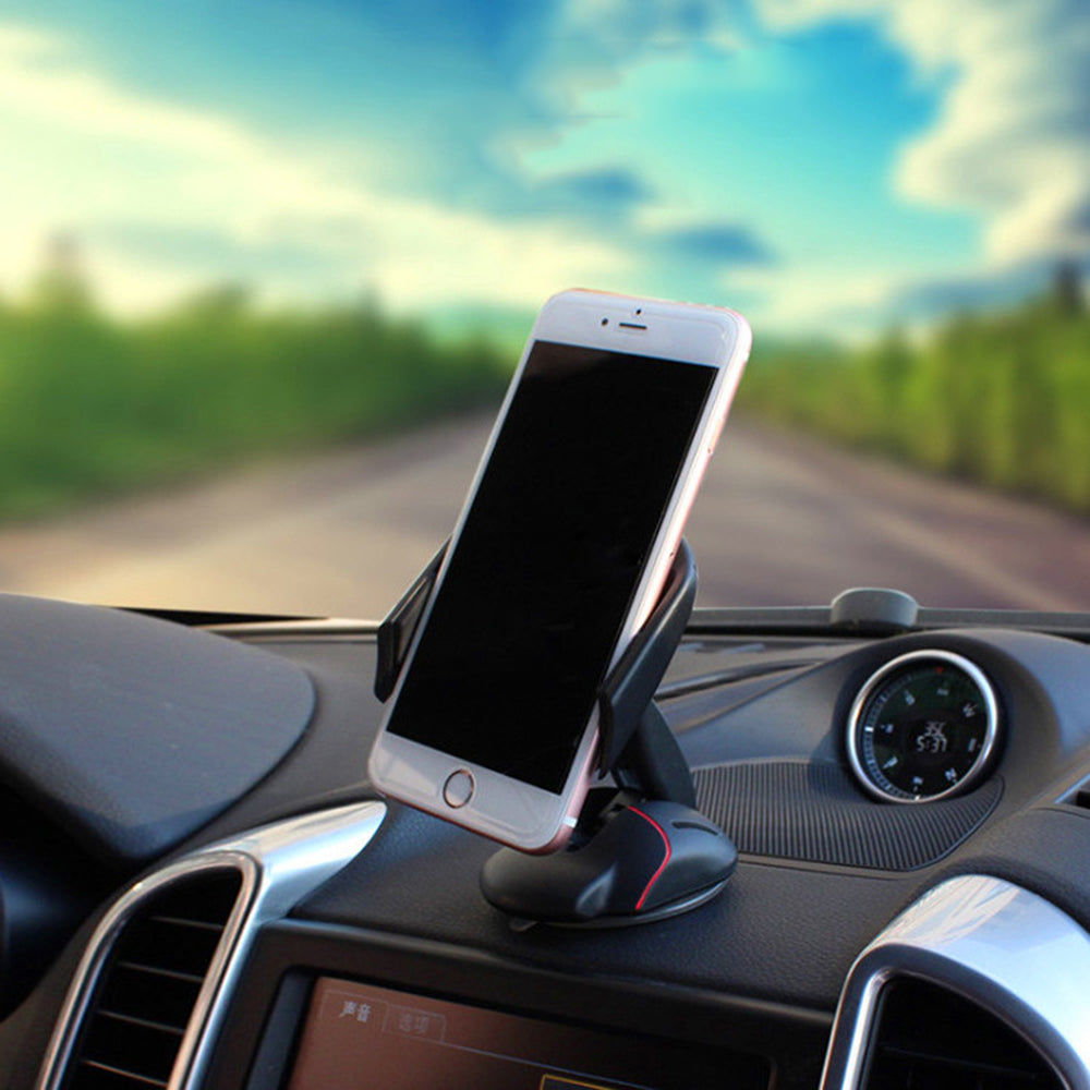 Car Phone Holder – Mouse Shape, Suction Cup, 56–95mm