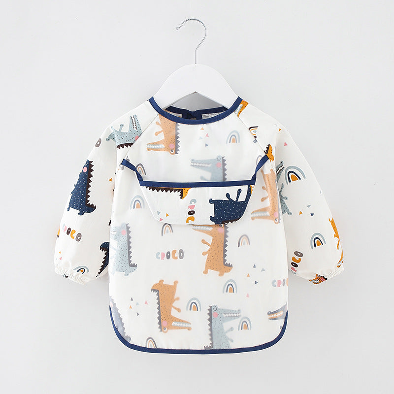 Long Sleeve Baby Bib – Waterproof Feeding Apron