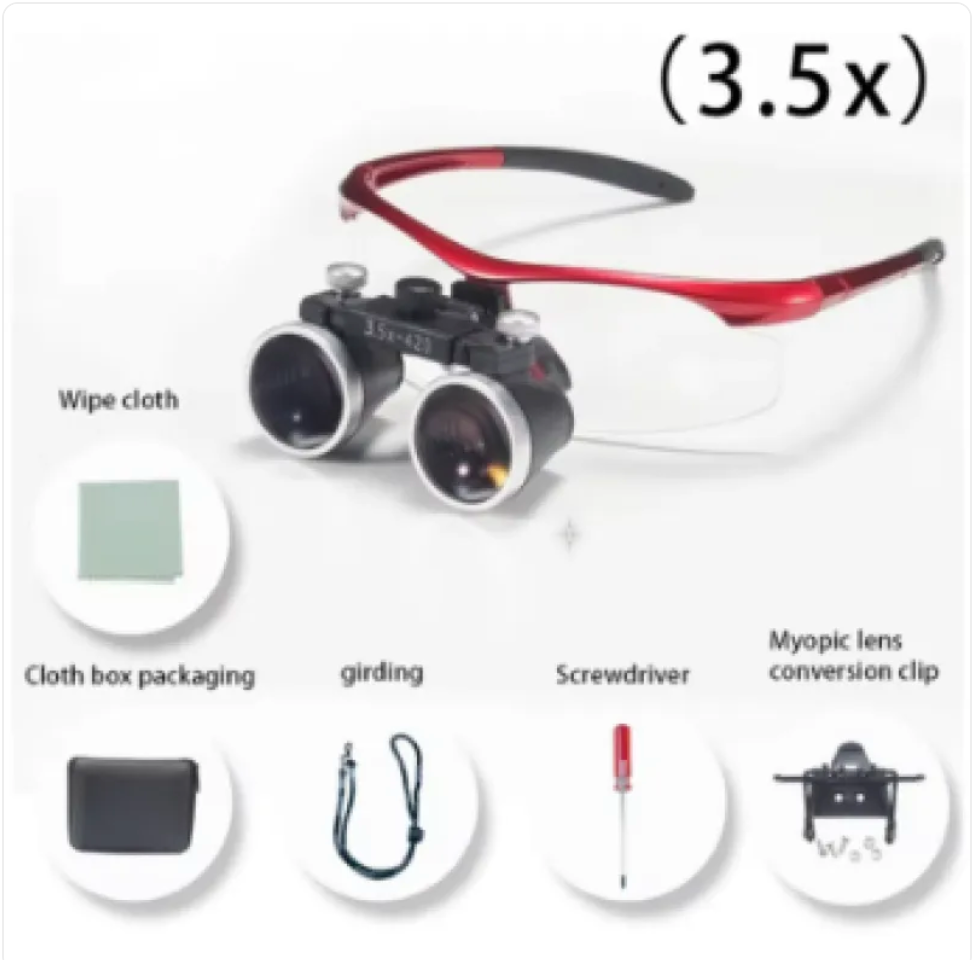 Dental Surgical Loupe – 2.5X & 3.5X Magnification