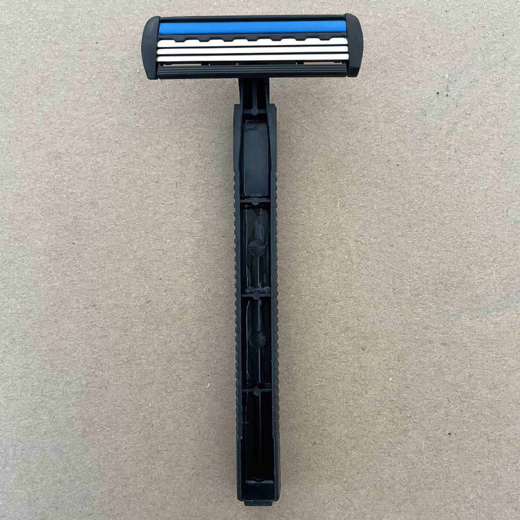 INFLEX Men's Disposable Razor 5-Pack – Double Blade with Long Safety Handle