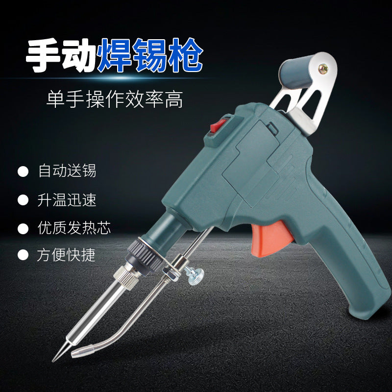 60W Fast-Heat Soldering Gun for PCBs