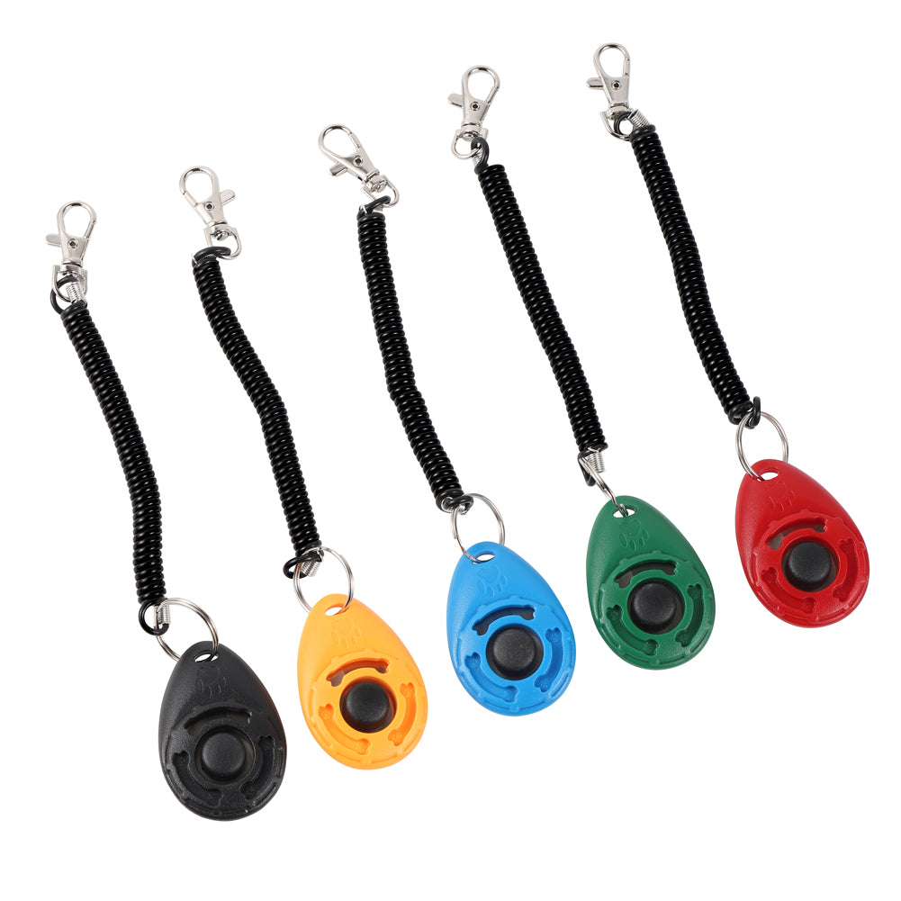 Dog Training Clicker – Adjustable Wrist Strap, 14 Colors
