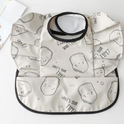 Baby Waterproof Bib – PU Leather, 31 Designs