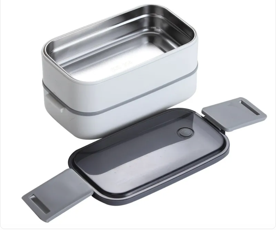 Stainless Steel Lunch Box – Single & Double Layer